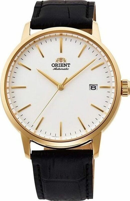 Наручные часы ORIENT Automatic RA-AC0E03S10B, белый, коричневый #1