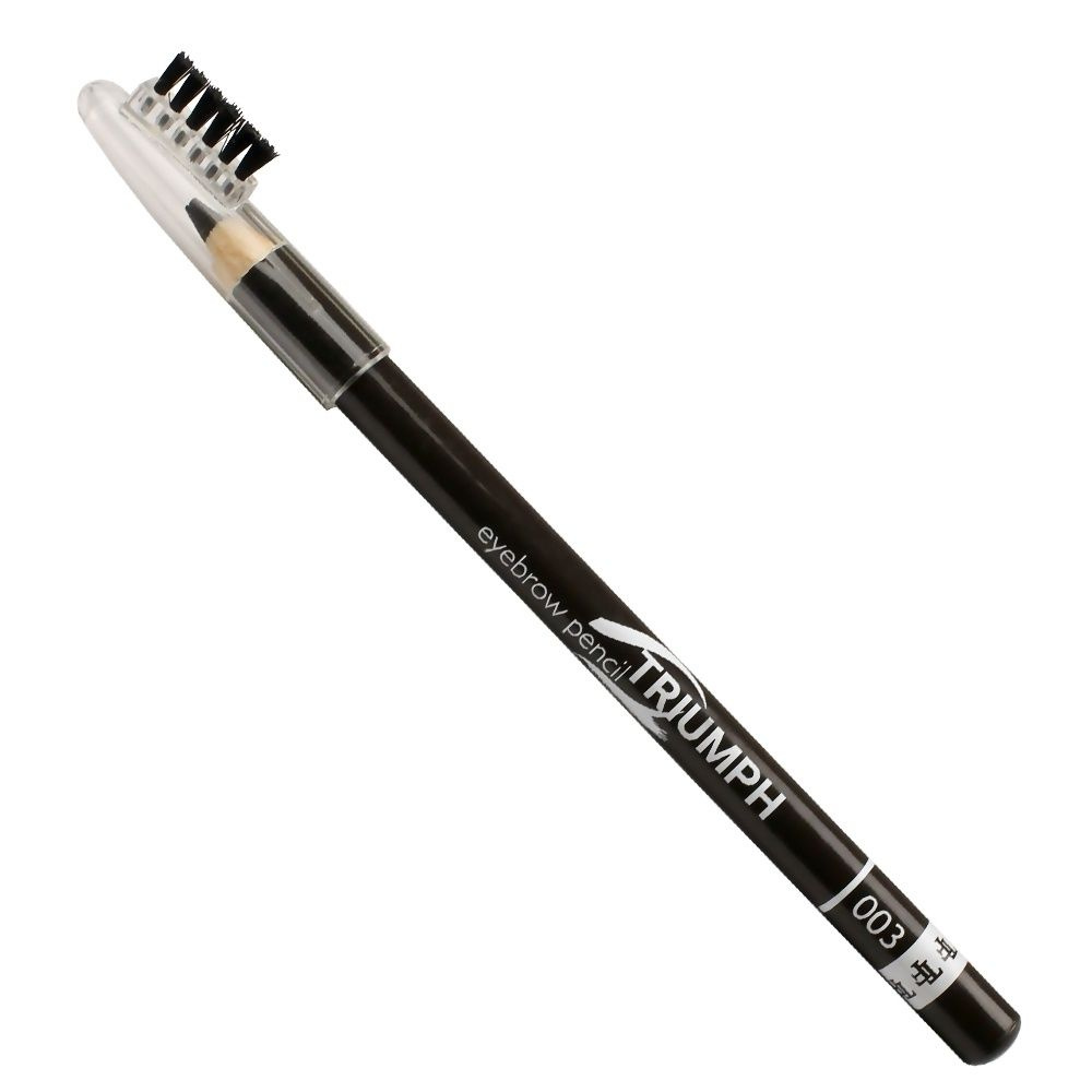 Карандаш для бровей TF Cosmetics "Eyebrow Pencil", тон 003, насыщенный коричневый, со щеточкой (W-219-003C) #1