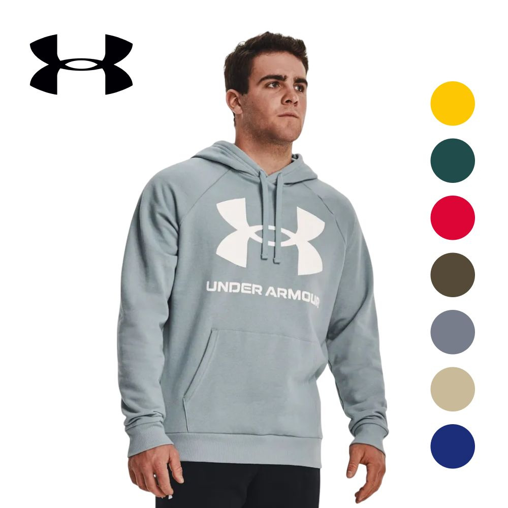 Худи Under Armour UA Rival Fleece Big Logo HD #1