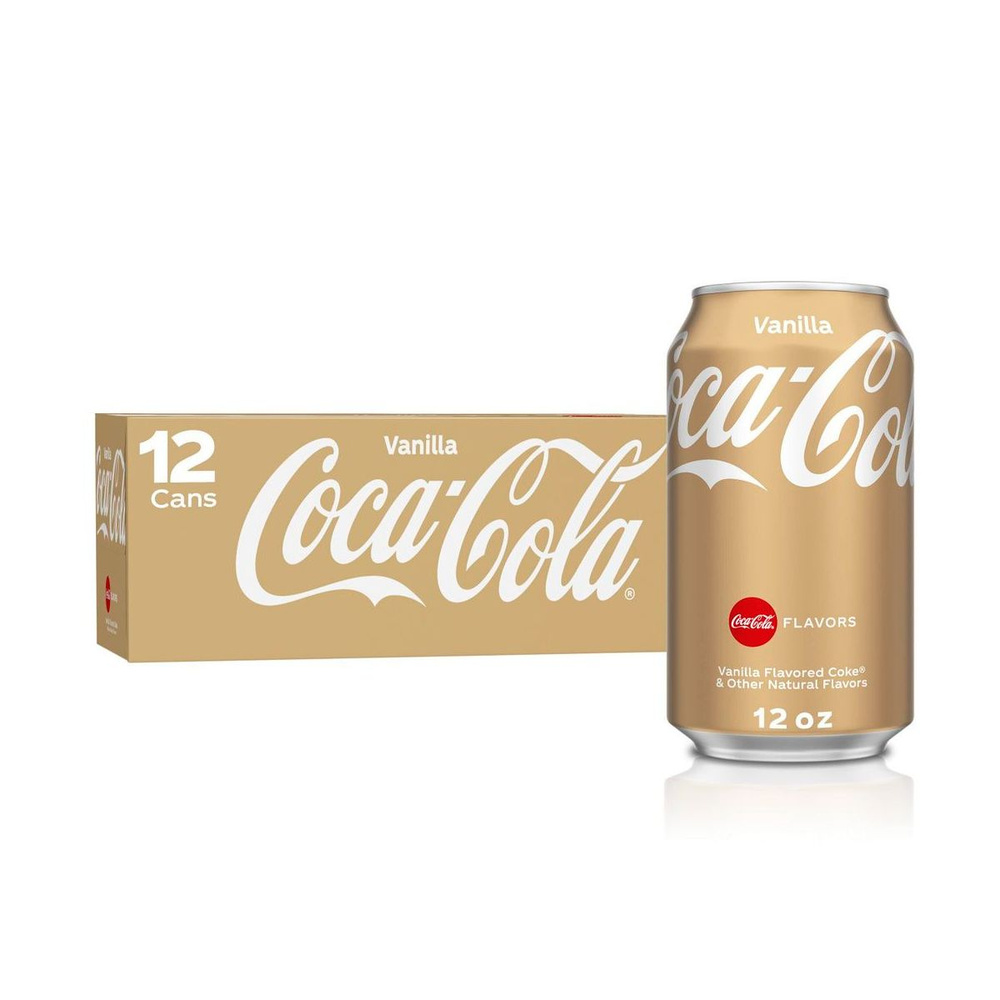 Газировка Coca-Cola Vanilla 12шт по 330мл из Германии #1