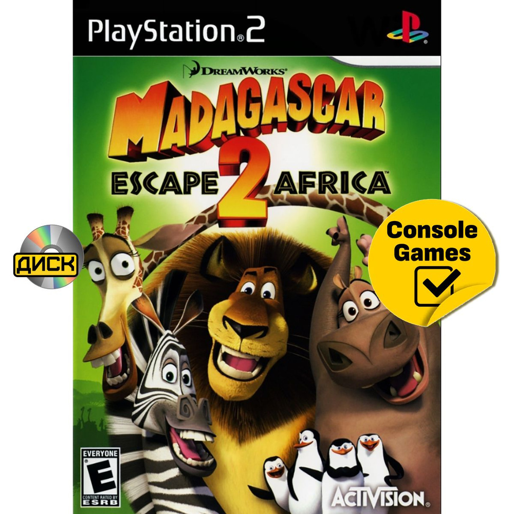 Игра PS2 Madagascar (английская версия) (PlayStation 2, Английская версия)  #1