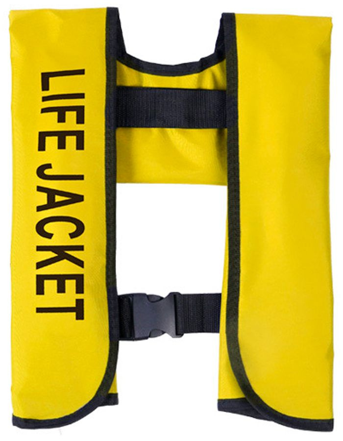 Жилет спасательный LifeJacket автоматический, желтый #1