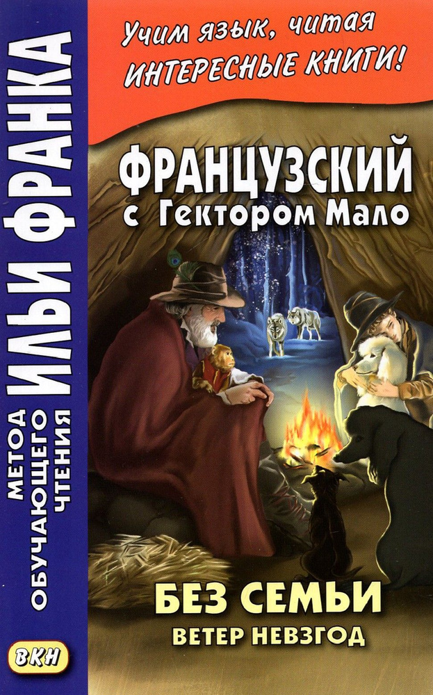 Французский с Гектором Мало. Без семьи. Ветер невзгод / Sans famille / Книга на Французском | Мало Гектор #1