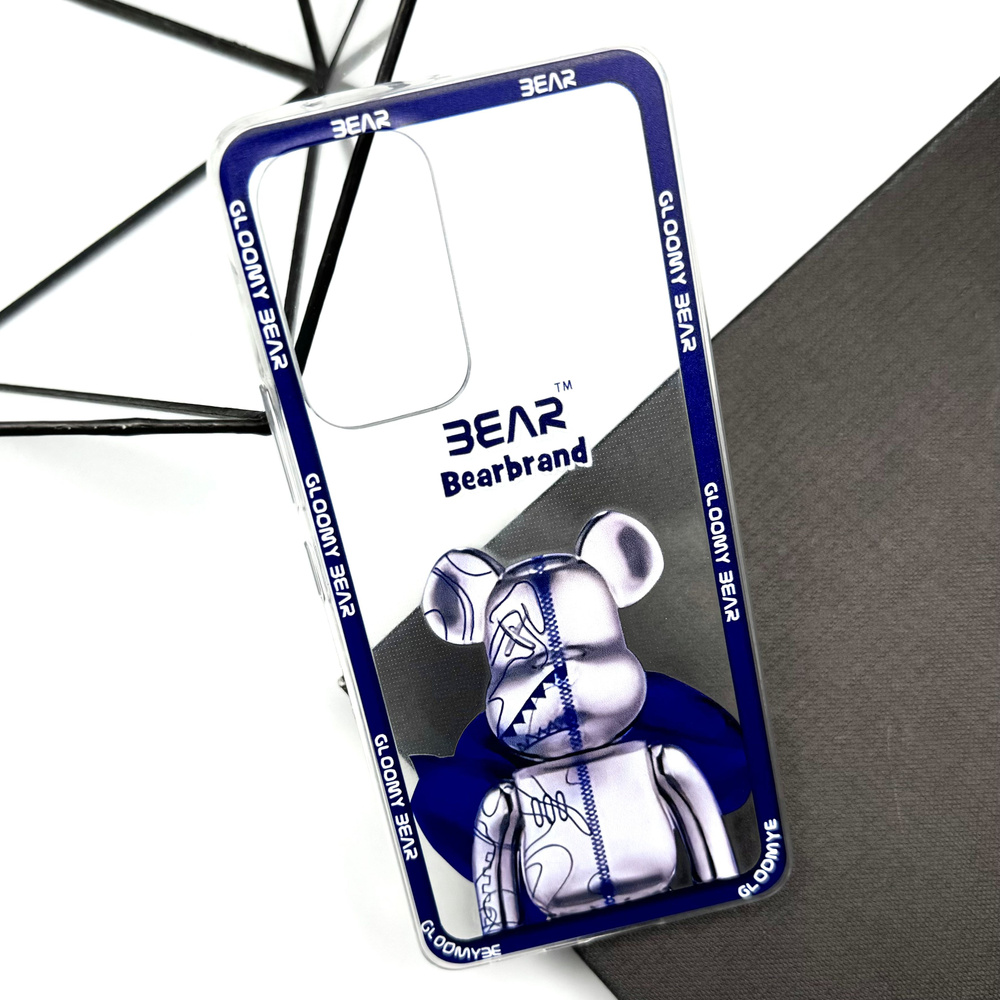Чехол для Samsung A53 Принт Blue bear NS #1