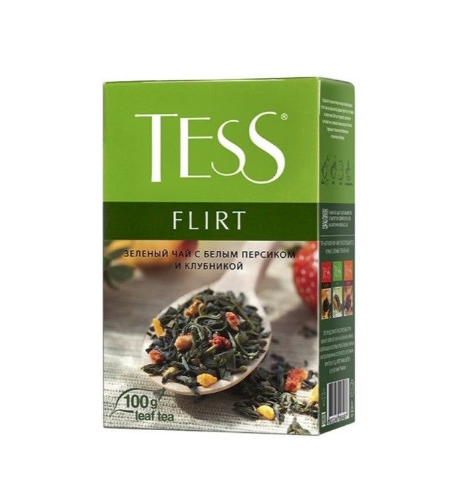 Чай зеленый листовой Tess Flirt (Тесс Флирт), 100 г 6006487 #1