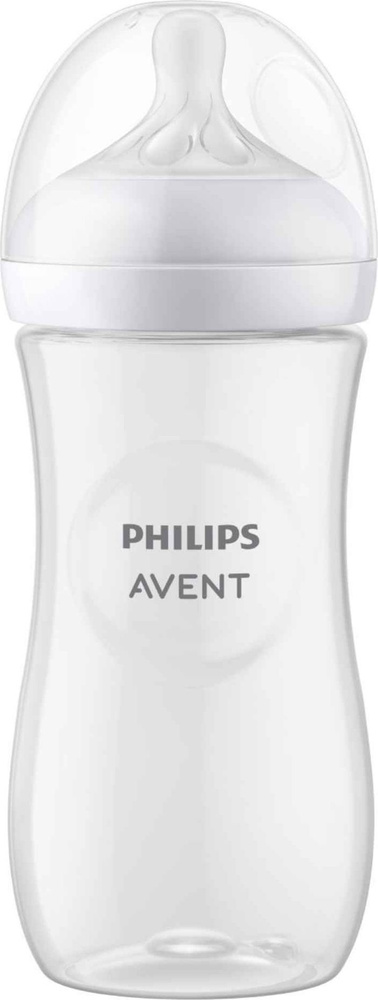 Бутылочка для кормления Philips Avent / Филипс Авент Natural Response с соской из силикона от 3 месяцев #1