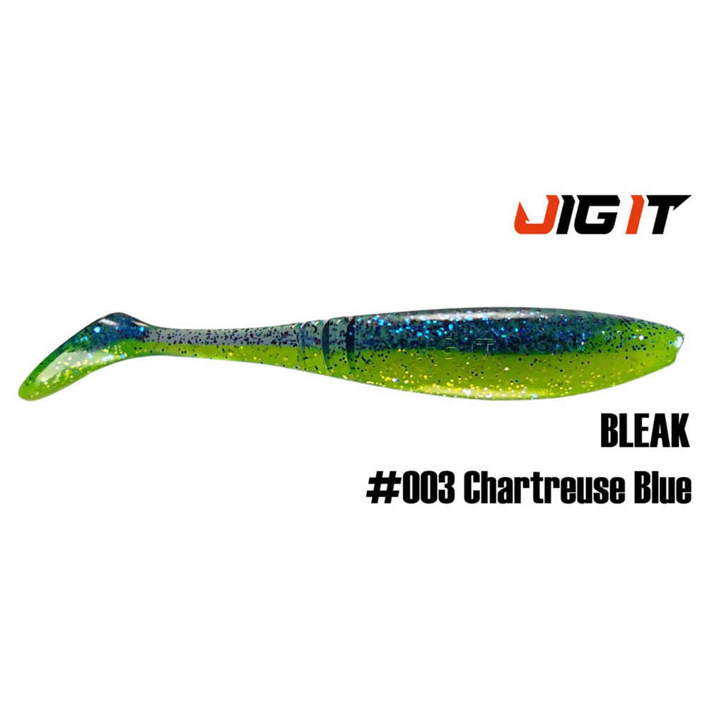 Приманка Силиконовая Jig It Bleak 4,5" 003 Squid (5 шт.) #1