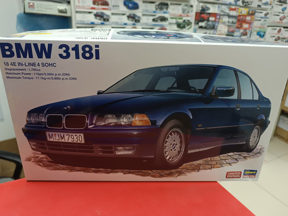 Сборная модель Hasegawa 1:24 20320 Автомобиль BMW 318i #1