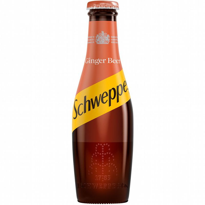 Напиток Schweppes Ginger Beer, Швепс Имбирный Тоник 200мл. стекло Англия  #1