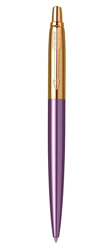 Шариковая ручка Parker Jotter 70th Anniversary Violet GT, стержень: M, цвет чернил: синий, в подарочной #1