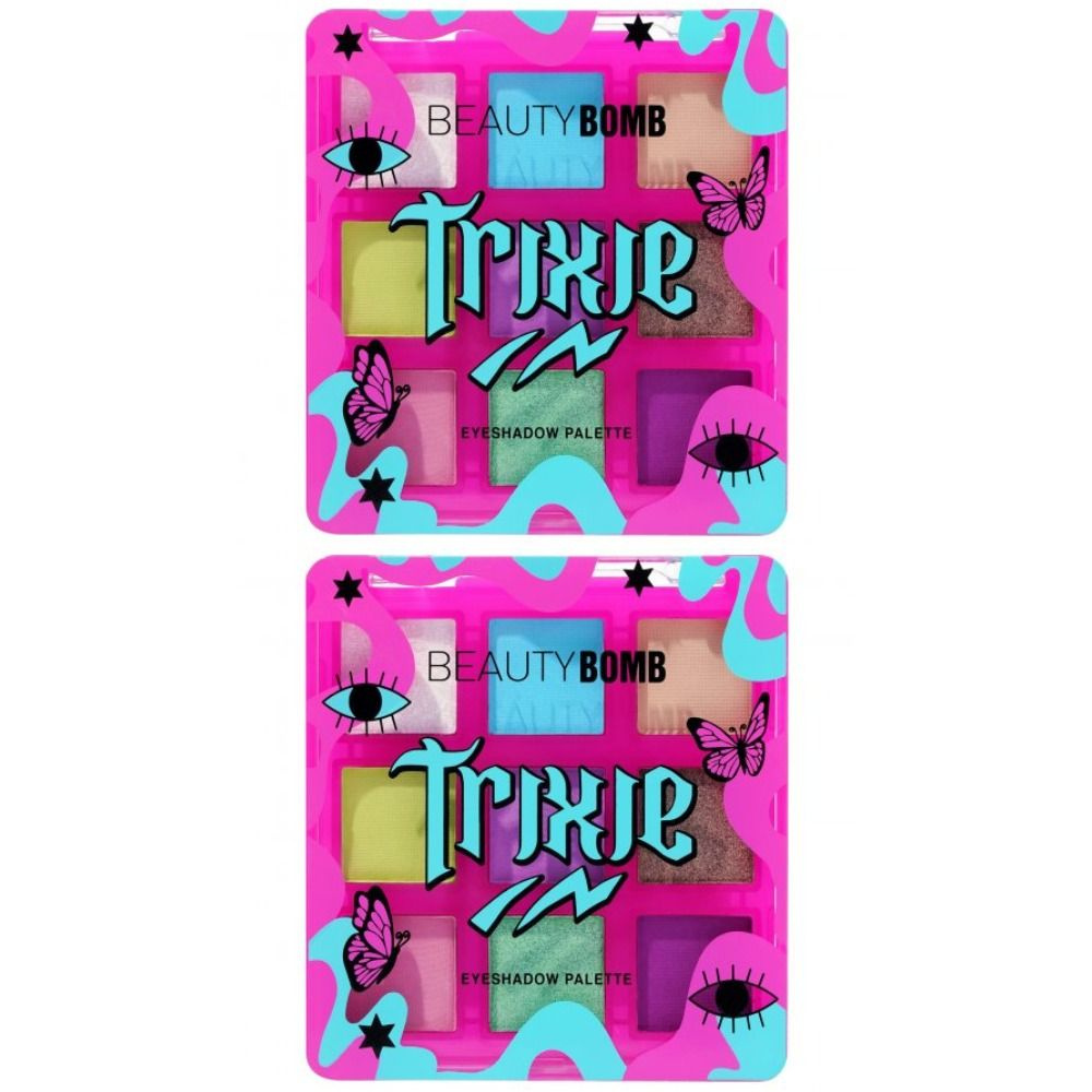 Beauty Bomb Палетка теней Trixie 01, 7г, 2 шт #1