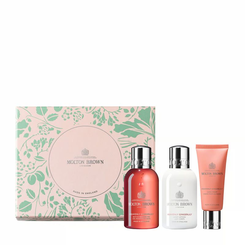 Molton Brown Набор средств для душа Heavenly Gingerlily Travel Body & Hand Gift Set, 240 мл  #1