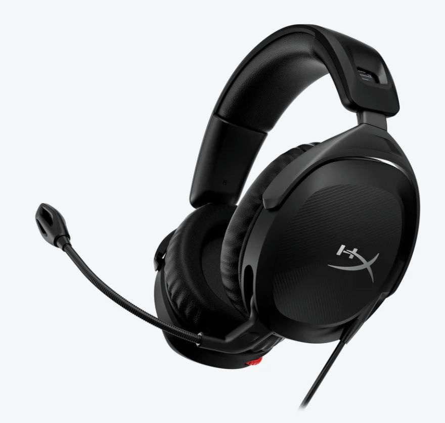 HyperX Наушники проводные с микрофоном HyperX Cloud Stinger 2 Wired 519T1AA, 3.5 мм, черный  #1