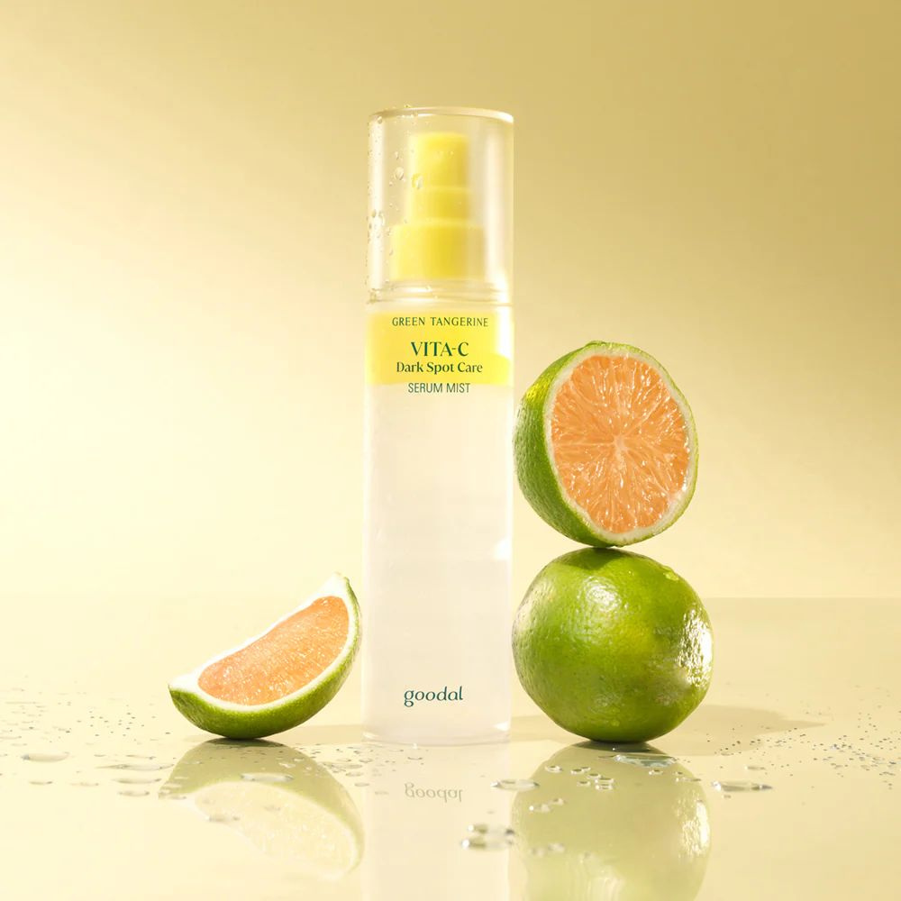 Витаминный двухфазный мист-сыворотка для лица GOODAL GREEN TANGERINE VITA C SERUM MIST 100 мл  #1