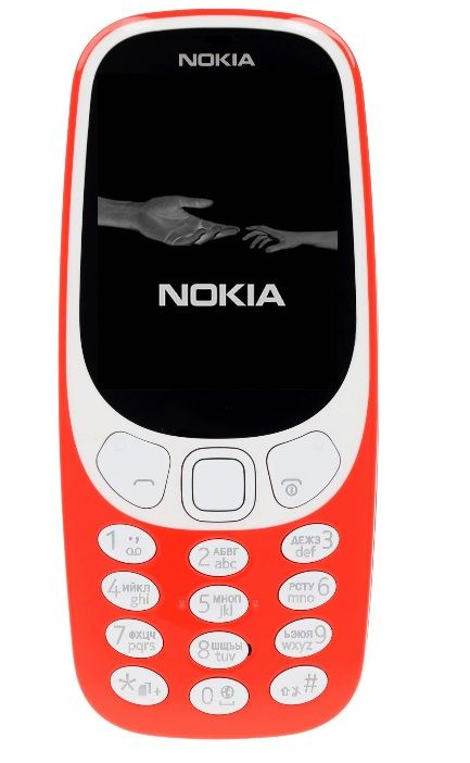 Nokia Мобильный телефон NOKIA 3310 DUAL, красный #1