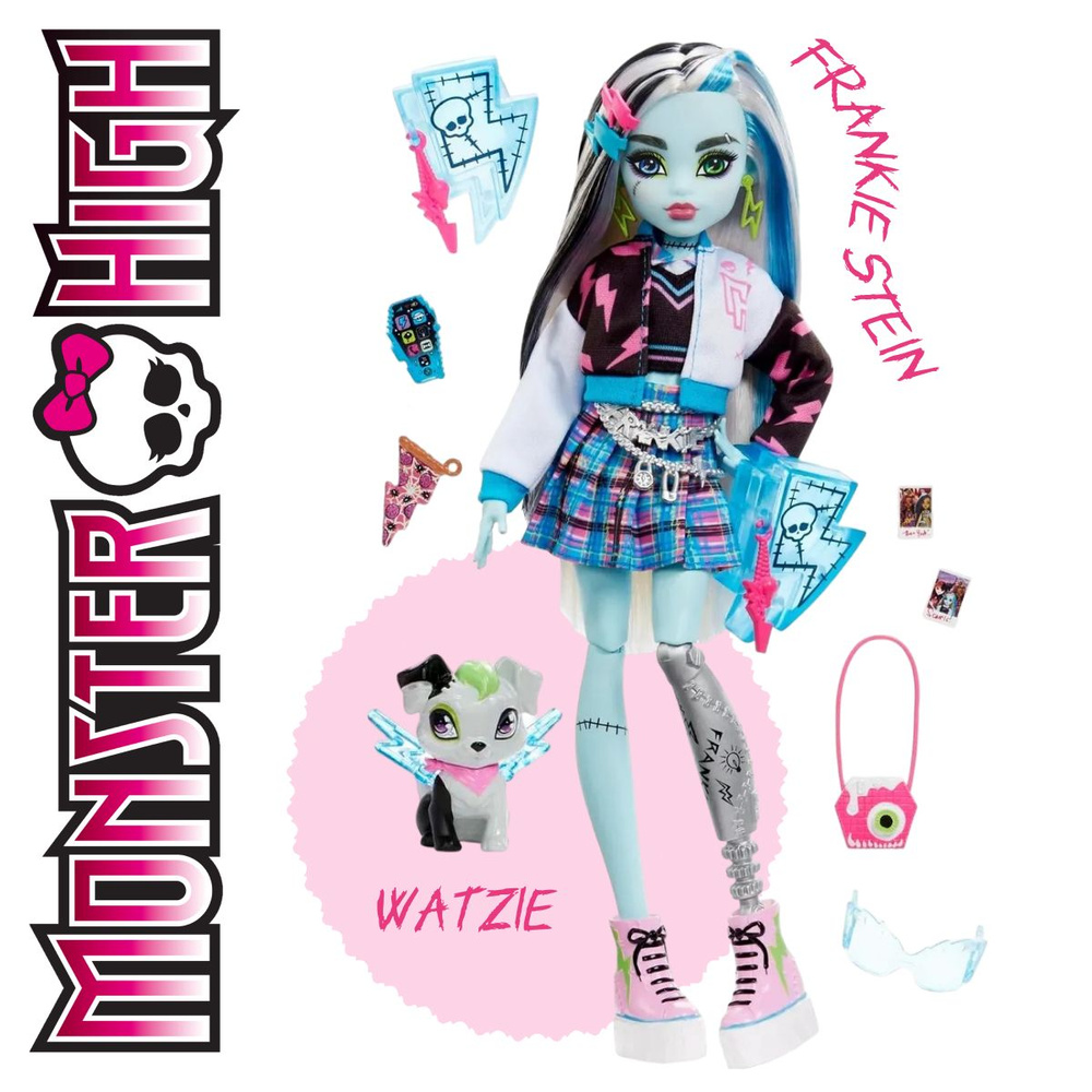 Шарнирная кукла Monster High HHK53 Frankie Stein - Фрэнки Стейн #1