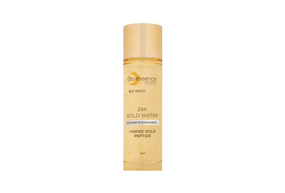 Вода для сияния и гладкости кожи лица Bio Essence 24K GOLD, 100 мл #1