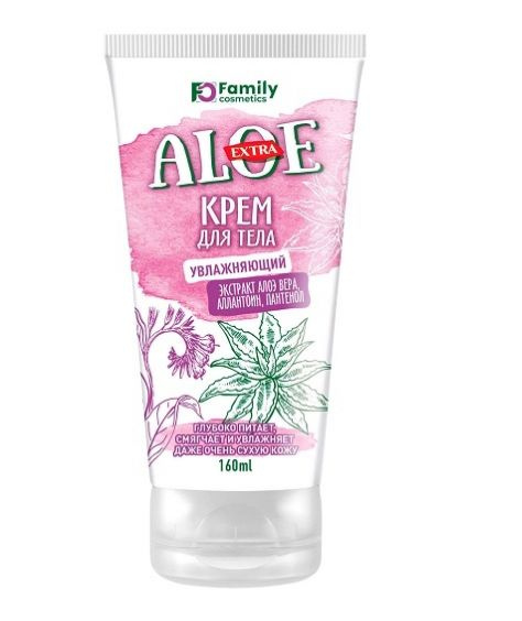 Крем для тела увлажняющий серии "EXTRA ALOE", 160 мл NEW #1