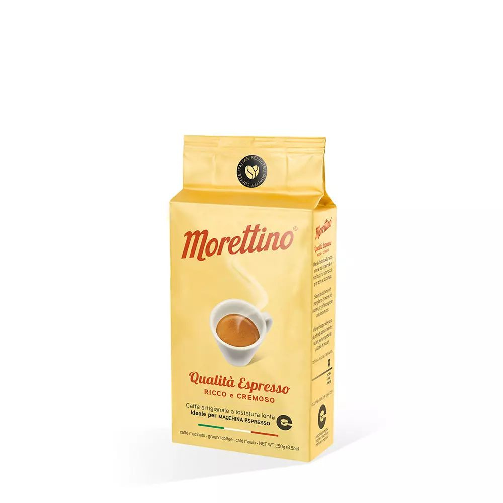 Кофе жареный молотый Morettino Qualita Espresso, 250 г, Италия #1