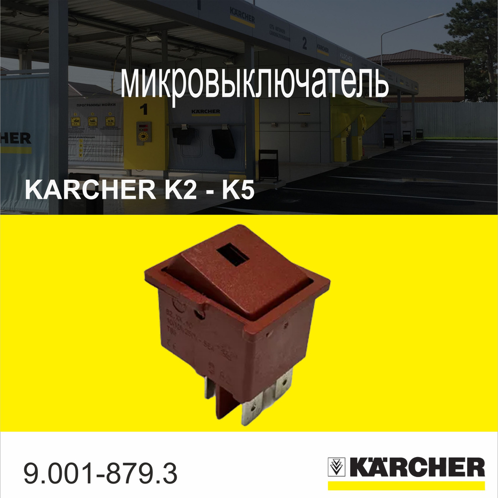 Микровыключатель для Karcher (9.001-879.3) #1