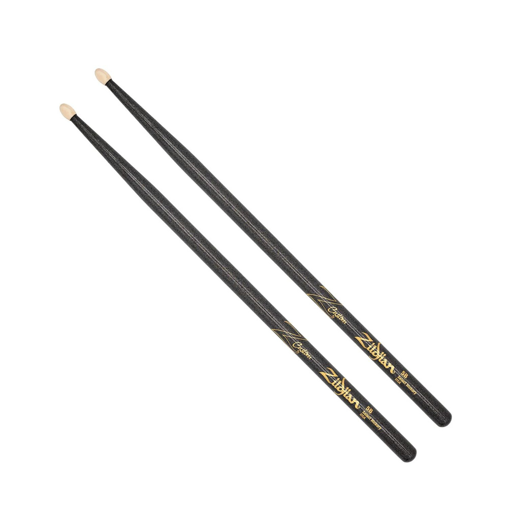 Барабанные палочки Zildjian Limited Edition Z Custom LE Drumstick Collection 5B Black Chroma, Wood Tip #1