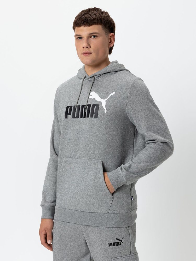 Худи PUMA ESS+ 2 Col Big Logo Hoodie FL #1