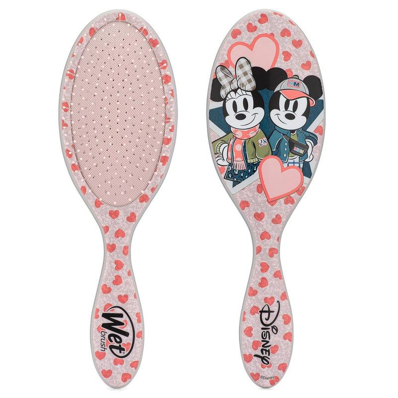 Wet Brush Original Detangler Disney Love Mickey And Minnie Расческа для спутанных волос, розовый, 1 штука. #1