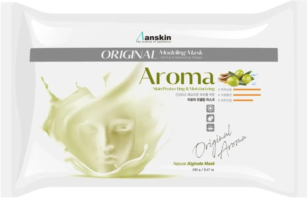 Anskin Маска альгинатная антивозрастная питательная Aroma Modeling Mask, 240г  #1