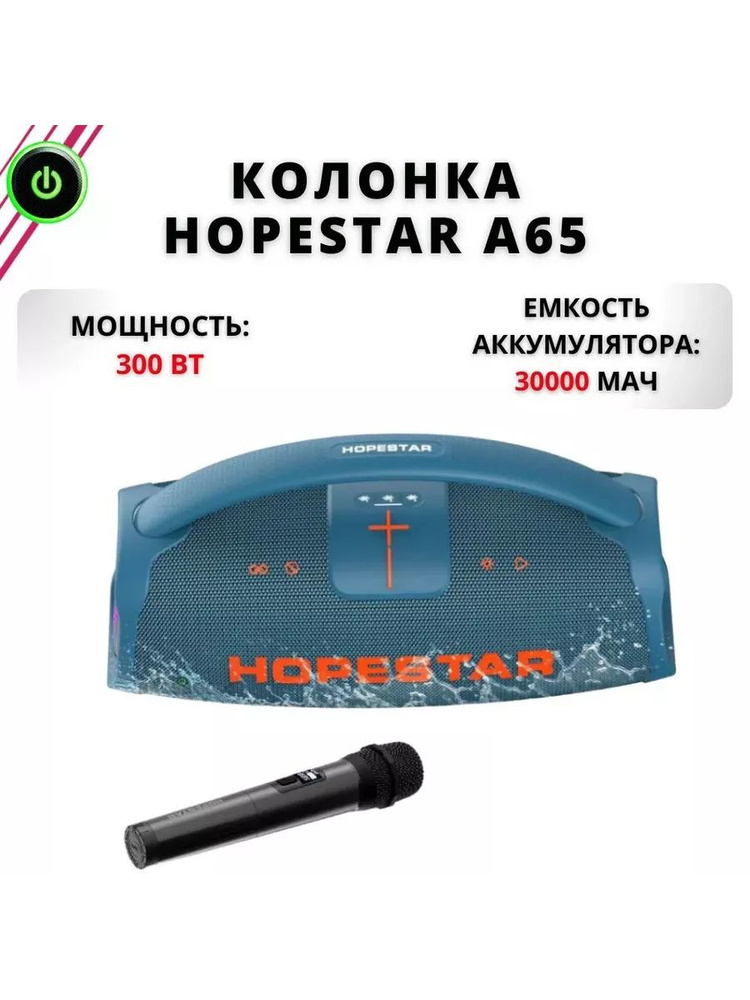 Bluetooth колонка HOPESTAR A65 #1