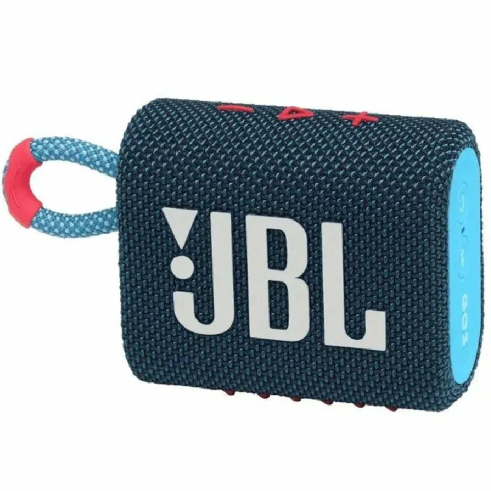 Портативная колонка акустика JBL GO 3 - Blue/Pink #1