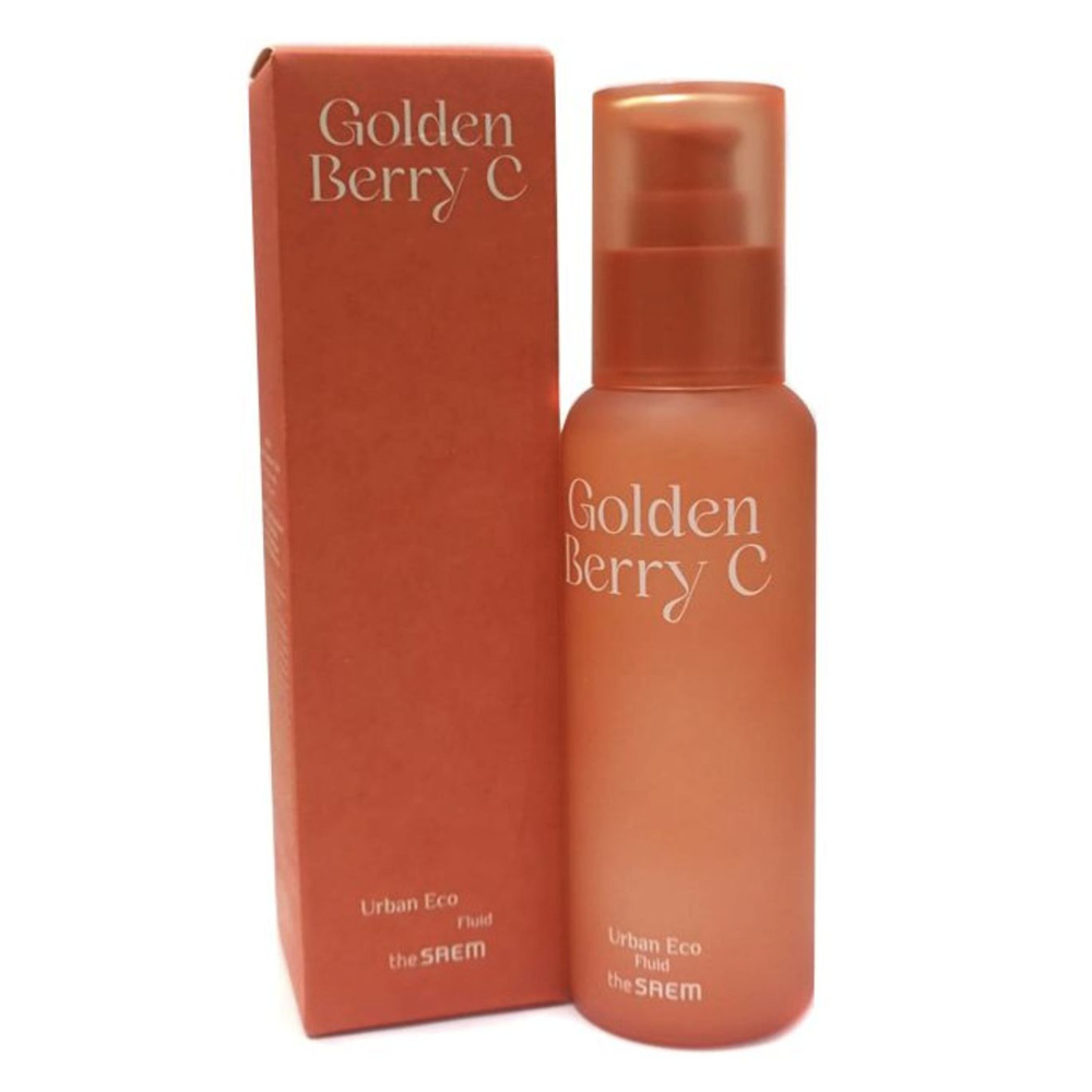 Осветляющий флюид от морщин и пигментации The Saem Urban Eco Golden Berry C Fluid  #1