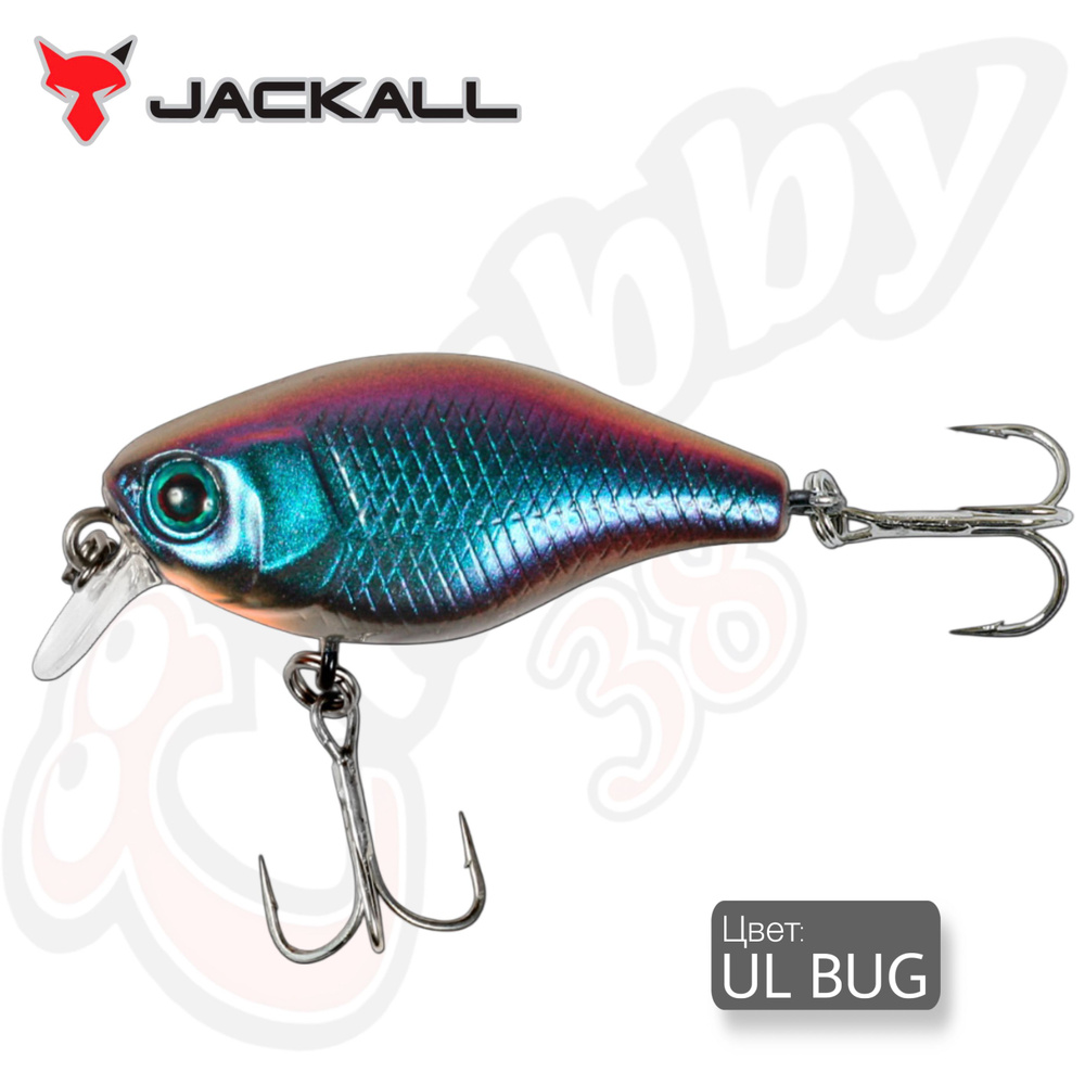 Воблер JACKALL Chubby 38 цв. ul bug #1