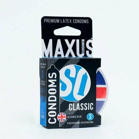 Презервативы классические MAXUS AIR Classic, 3 шт #1