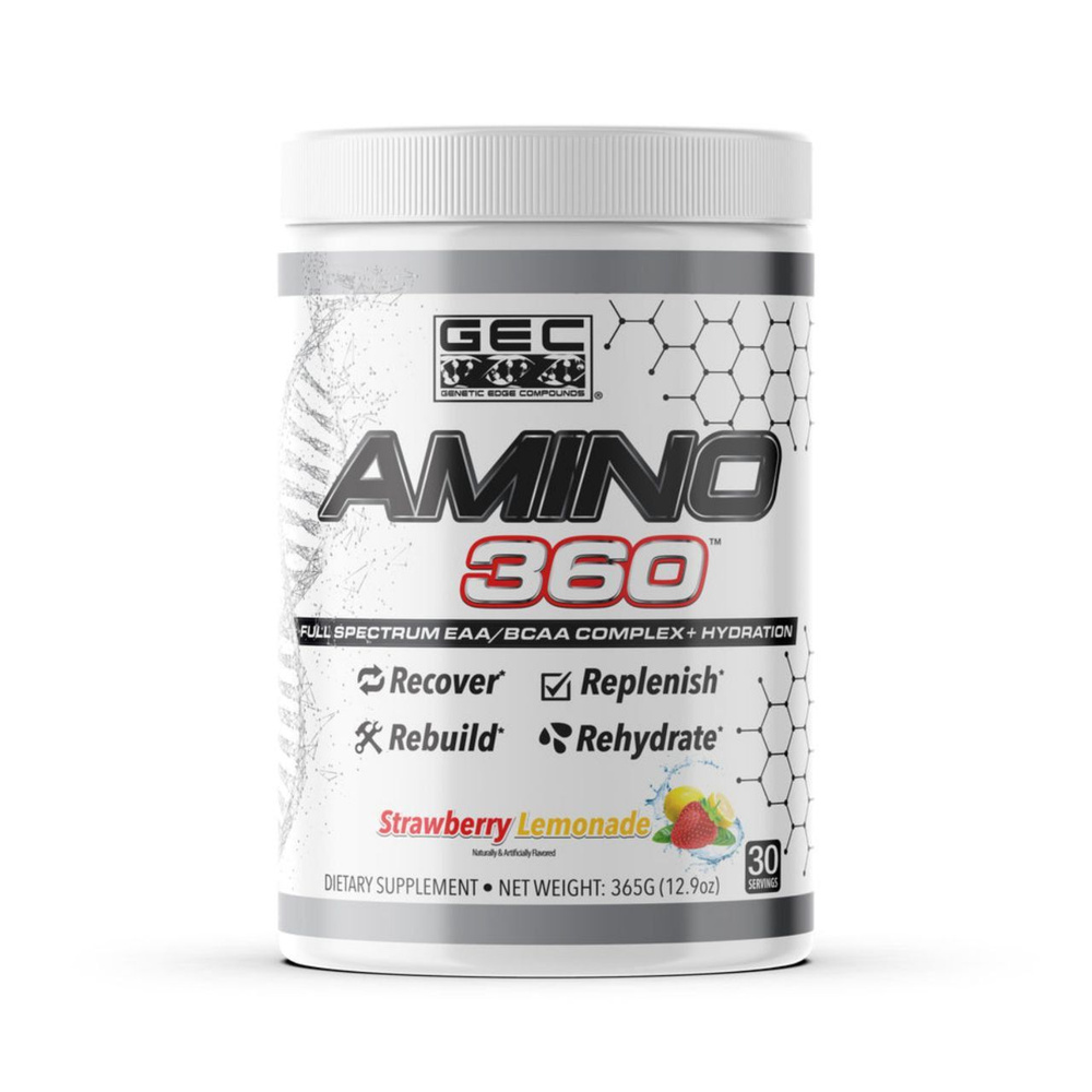 AMINO 360 (Genetic Edge Compounds), 30 порций, Аминокислотный комплекс #1