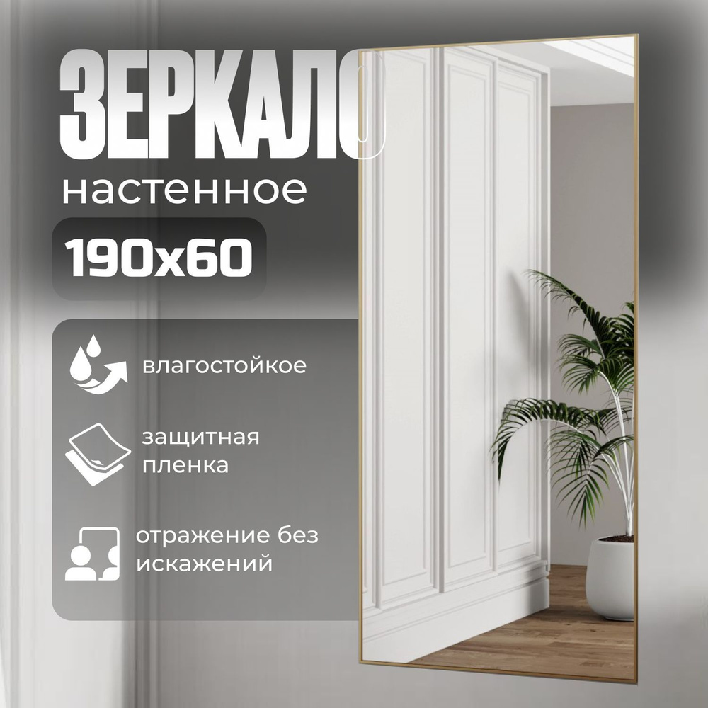 TODA ALMA Зеркало интерьерное, 60 см х 190 см, 1 шт #1