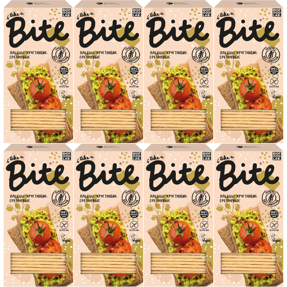 Хлебцы гречневые Take a Bite хрустящие 150 г, набор: 8 штук #1