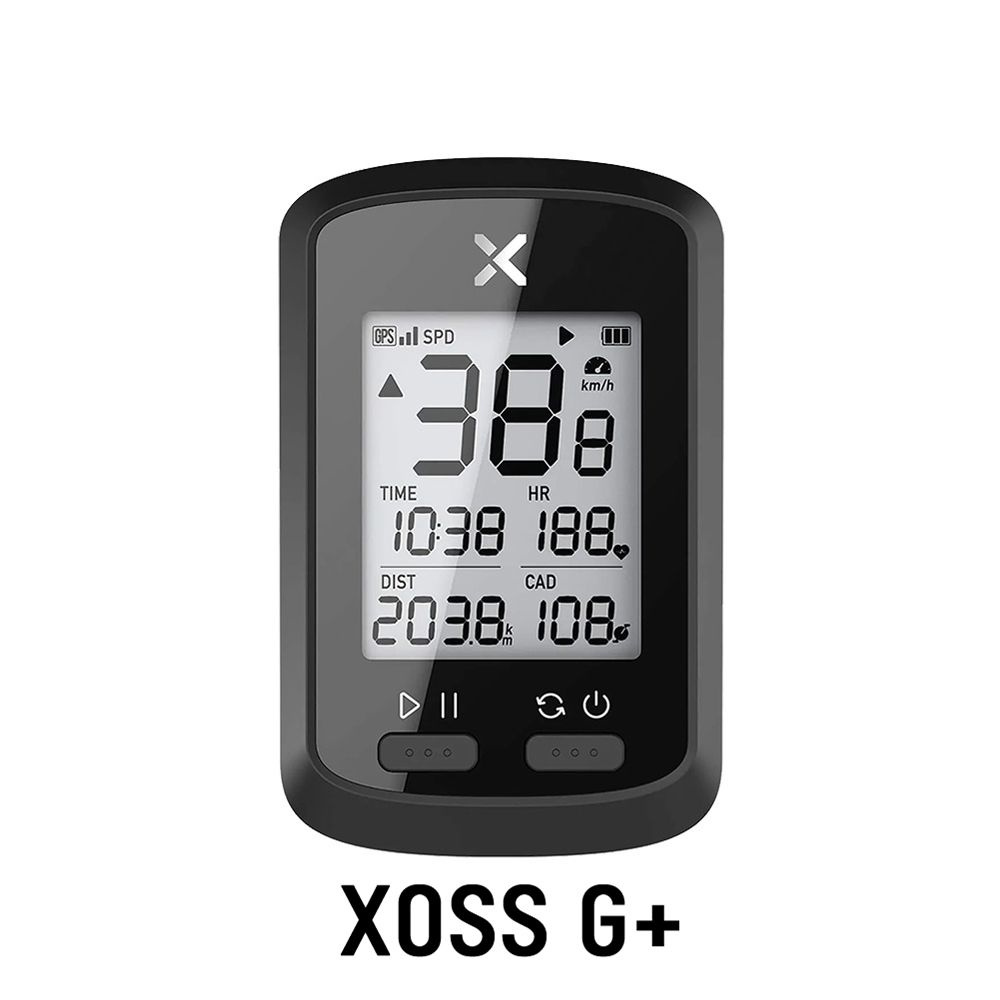 Беспроводной велокомпьютер XOSS G Plus, GPS, ANT+, Bluetooth, 25 часов работы, Водонепроницаемый  #1