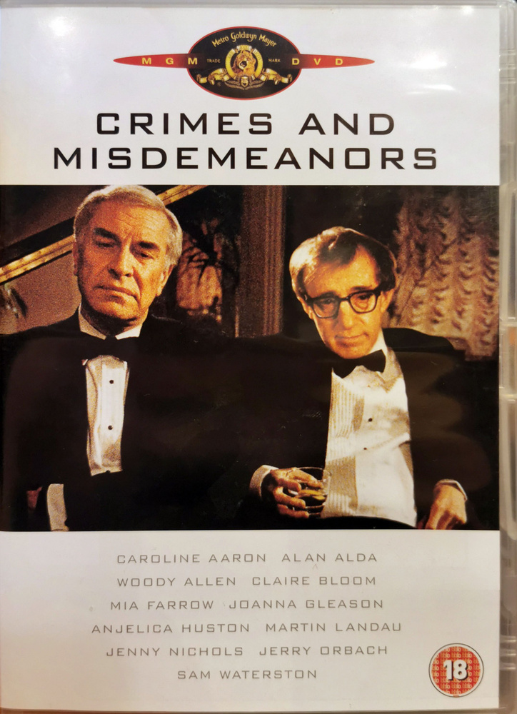 Crimes and Misdemeanors - Преступления и проступки, 1989, реж. Вуди Аллен, DVD, английское издание БЕЗ #1