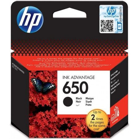 HP Картридж 650, оригинал, Черный (black), 1 шт #1