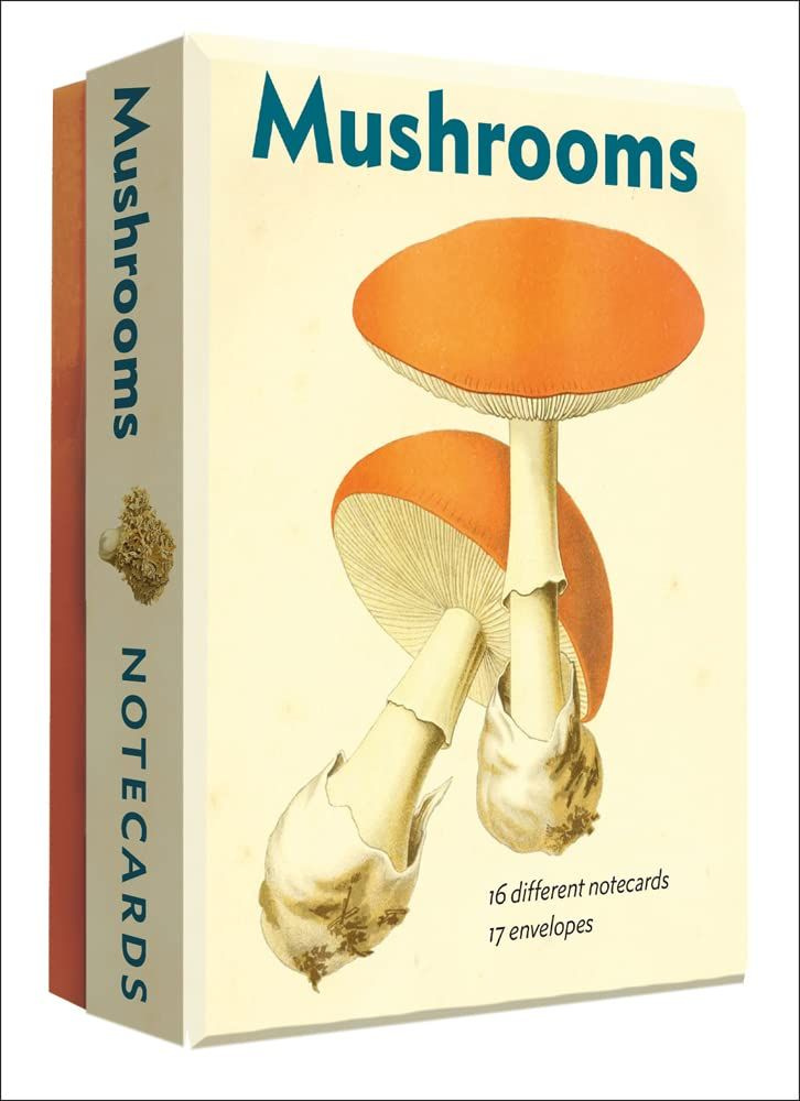 Набор открыток Mushrooms: An Abbeville Notecard Set #1