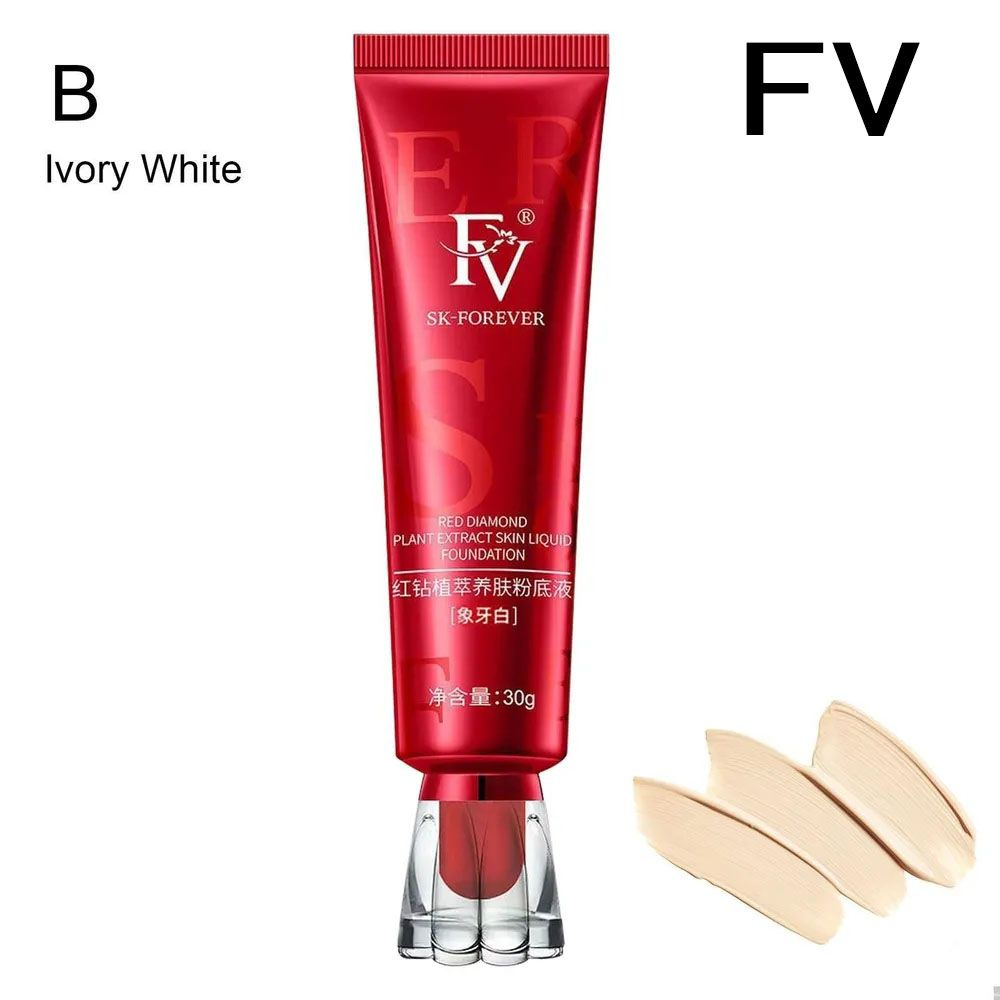 Red FV Concealer Cream Foundation Растительный экстракт Питательный жидкий увлажняющий консилер для кожи #1