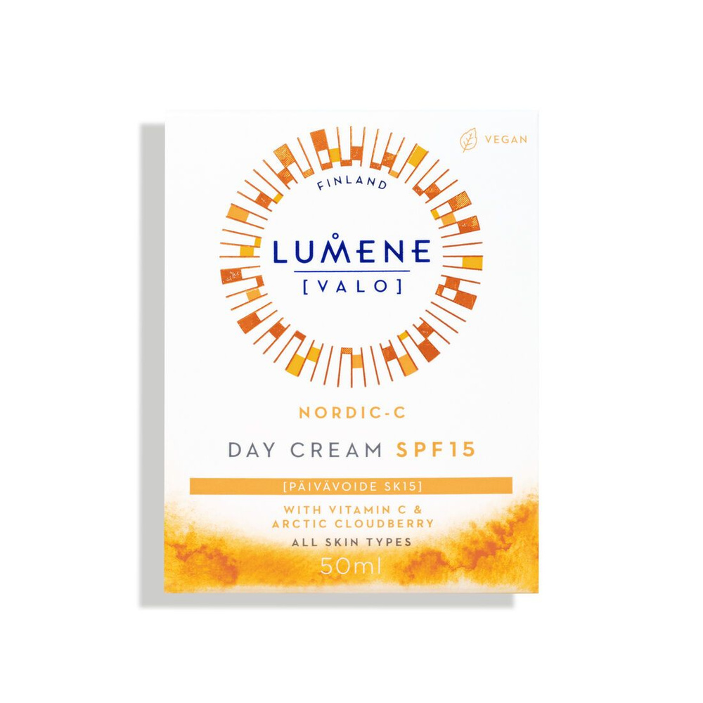 LUMENE Крем для лица дневной Valo Vitamin C, Spf 15, 50 мл/ #1