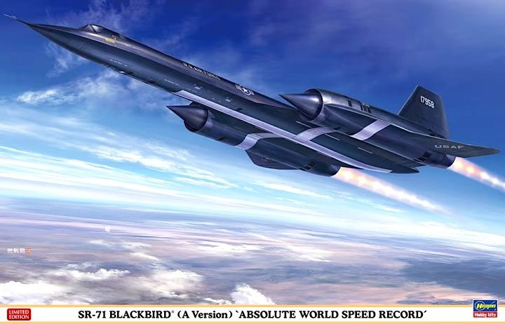 Hasegawa SR-71 Blackbird (A version), Limited Edition, 1/72, Сборная модель #1