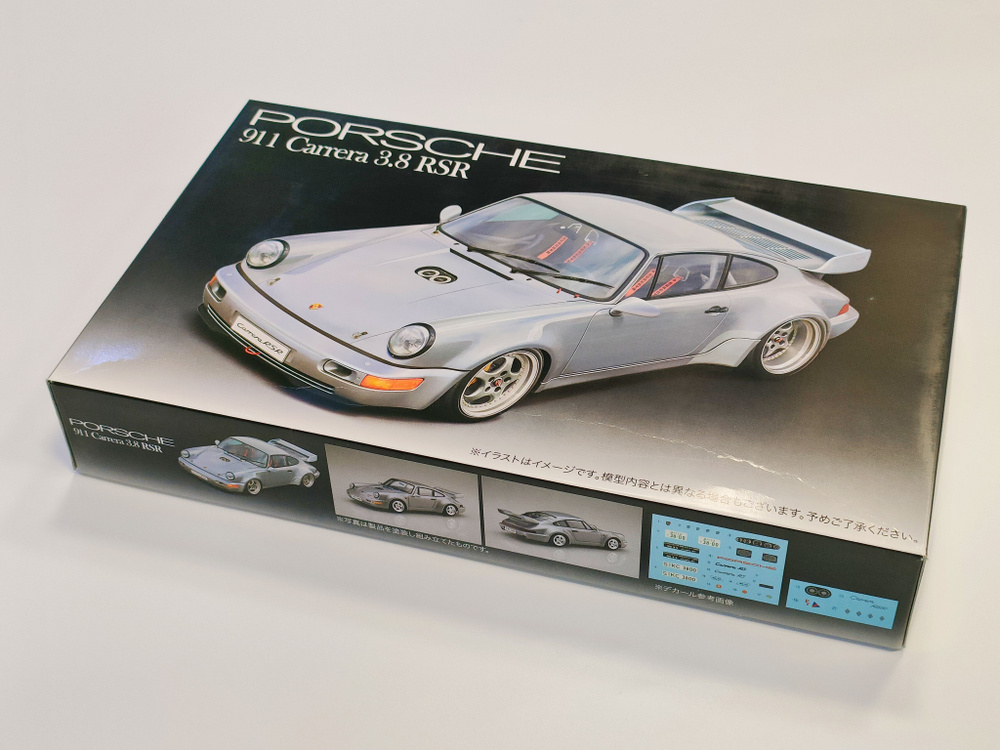 Porsche 911 Carrera 3.8 RSR Сборная модель Fujimi FU12664 1/24 #1