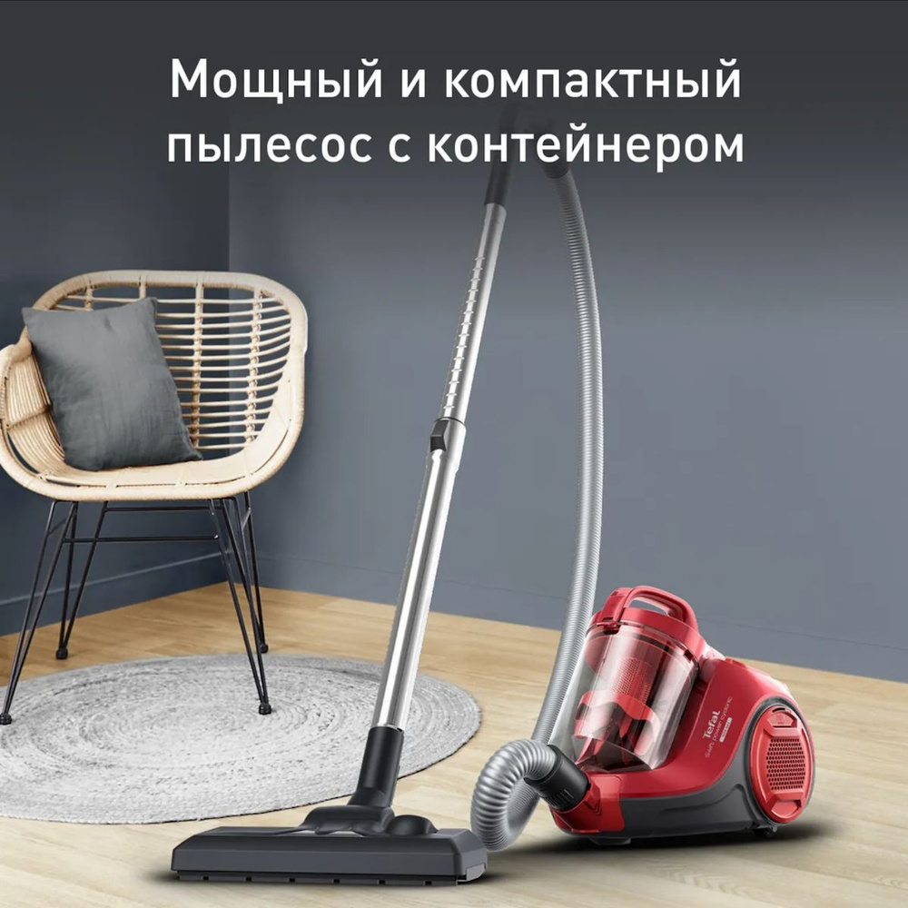 Tefal Бытовой пылесос TW2913EA, красный #1