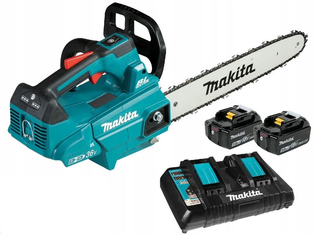 Аккумуляторная цепная пила Makita DUC356Z-PT2 (2*BL1850B и з/у DC18RD в комплекте)  #1