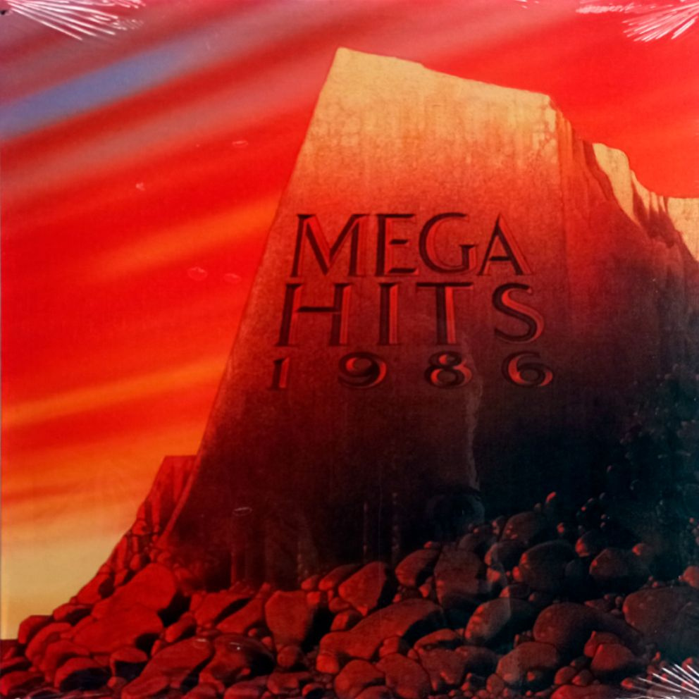 Mega Hits '86. Don Johnson, Stevie Wonder, The Moody Blues (US, 1987) LP, SS, виниловая пластинка  #1