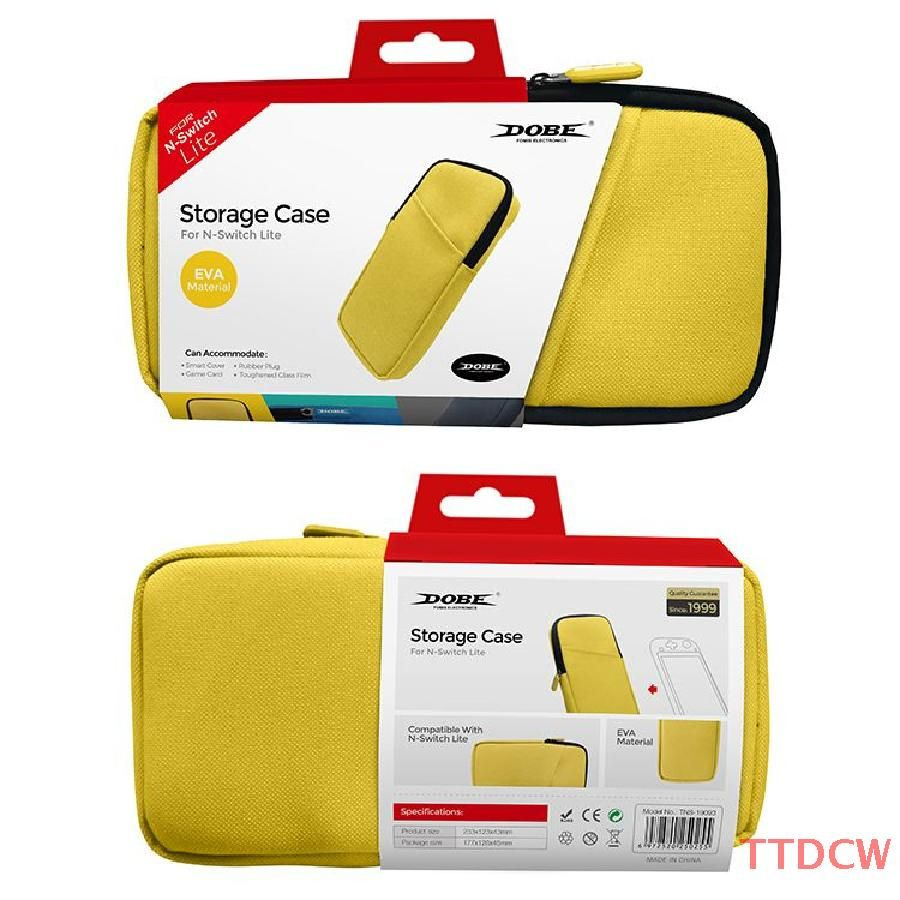 Чехол для хранения консоли Nintendo Switch Lite, желтый, DOBE Storage Case  #1