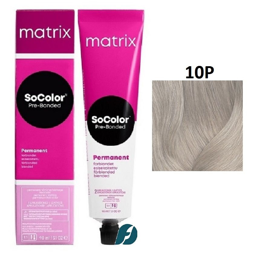 Matrix SoColor 10P Крем-краска стойкая для волос Очень-очень светлый блондин жемчужный, 90мл.  #1