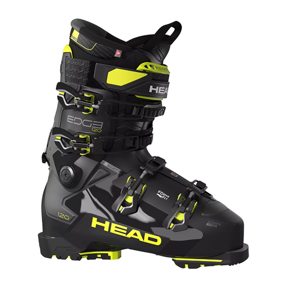 Горнолыжные ботинки Head Edge 120 HV GW Black/Yellow 24/25 #1